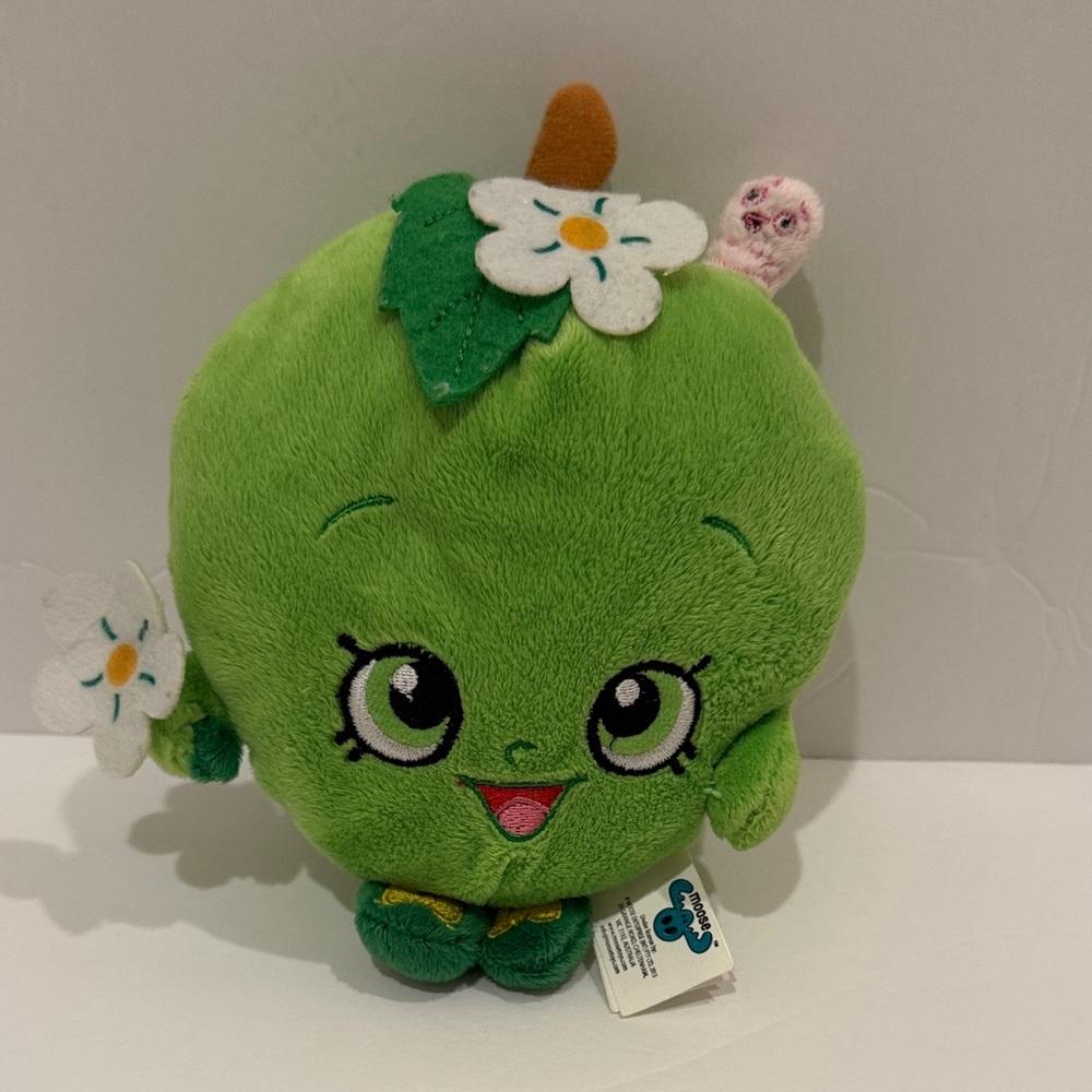 Shopkins Green Stuffed Apple Toy